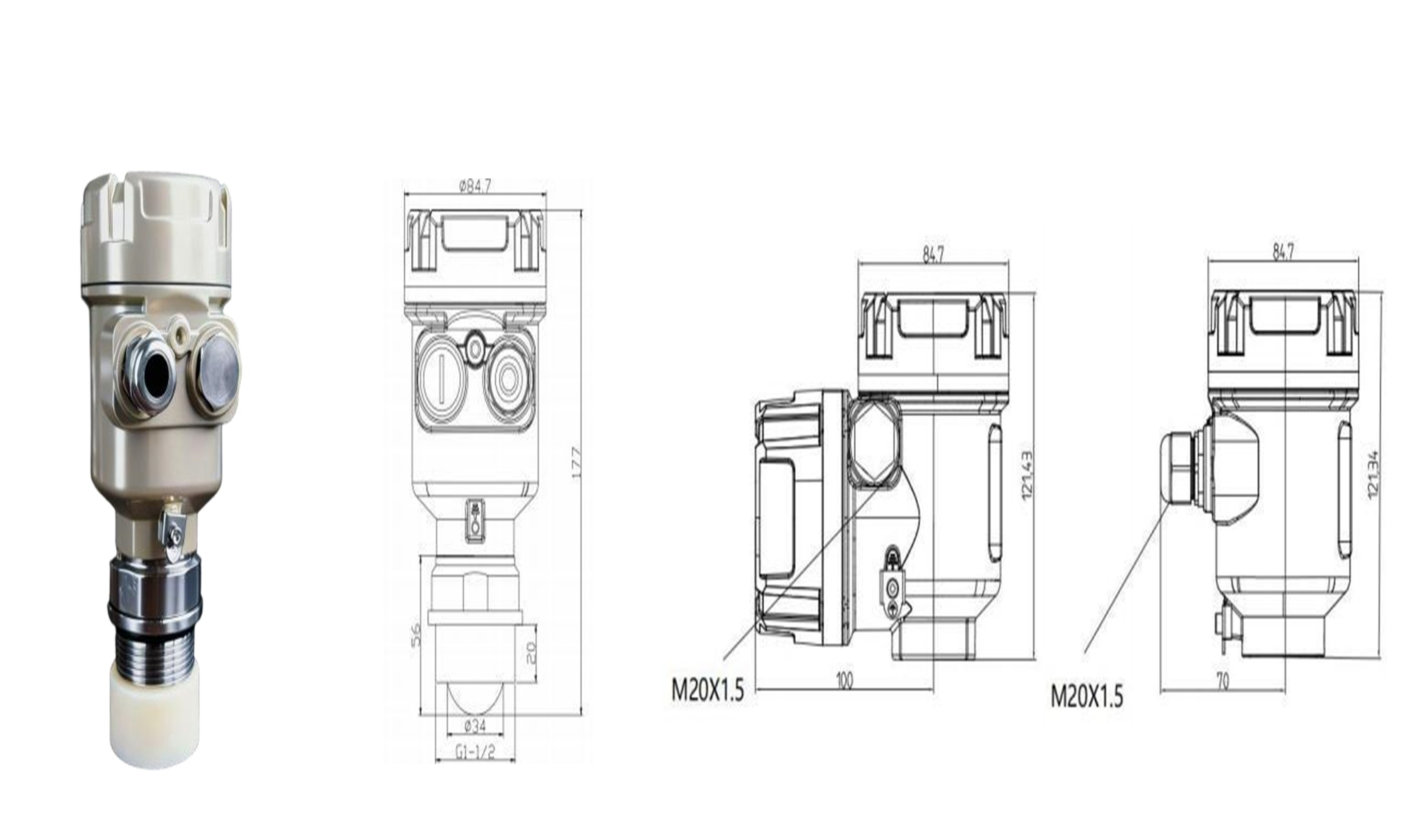 (image for) 80G Radar Level Gauge Serie