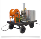 (image for) High-pressure water jet cleaning machine
