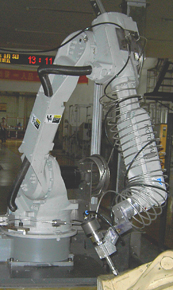 (image for) Robot Six-axis Water Jet Cutting System
