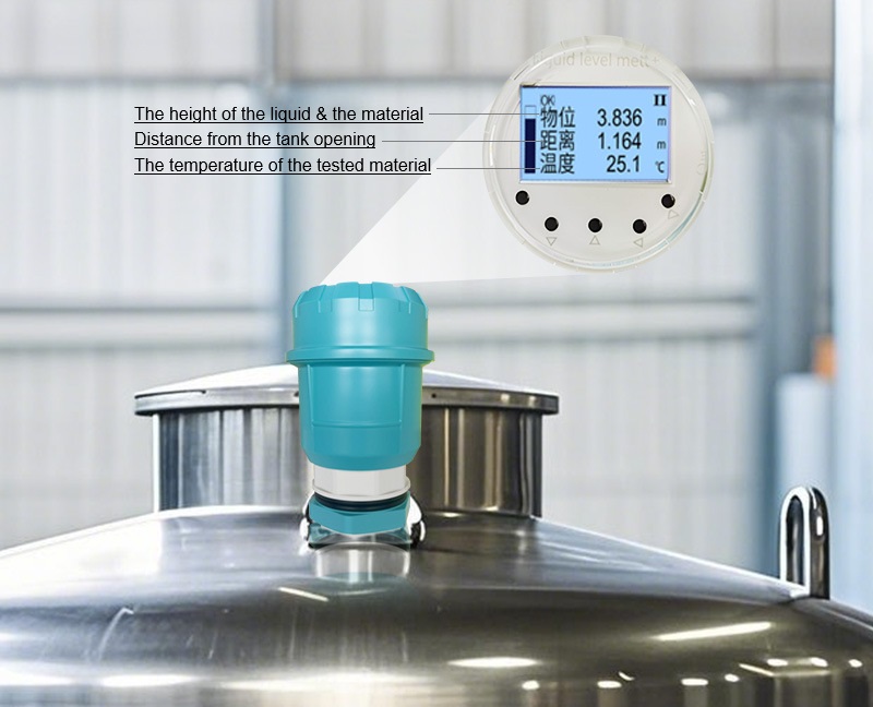 (image for) Integrated Ultrasonic Liquid Level Meter