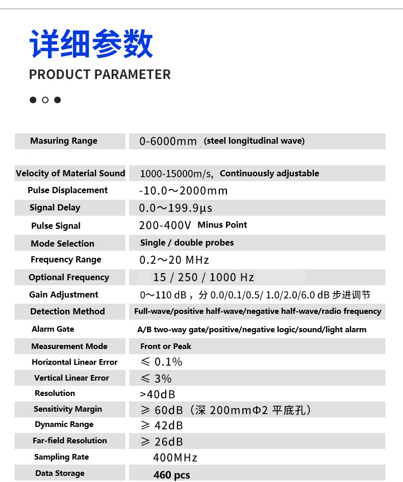 (image for) Dagital Ultrasonic Flaw Detector