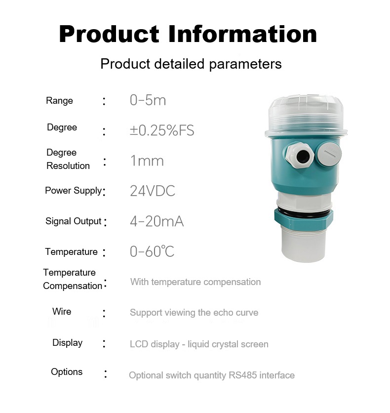 (image for) Integrated Ultrasonic Liquid Level Meter