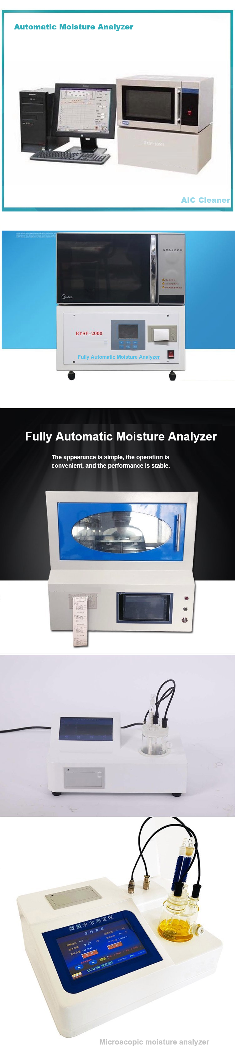 (image for) Automatic Moisture Analyzer